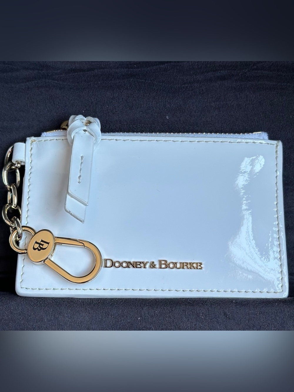 Dooney & Bourke Patent Leather Card Case w ID Window